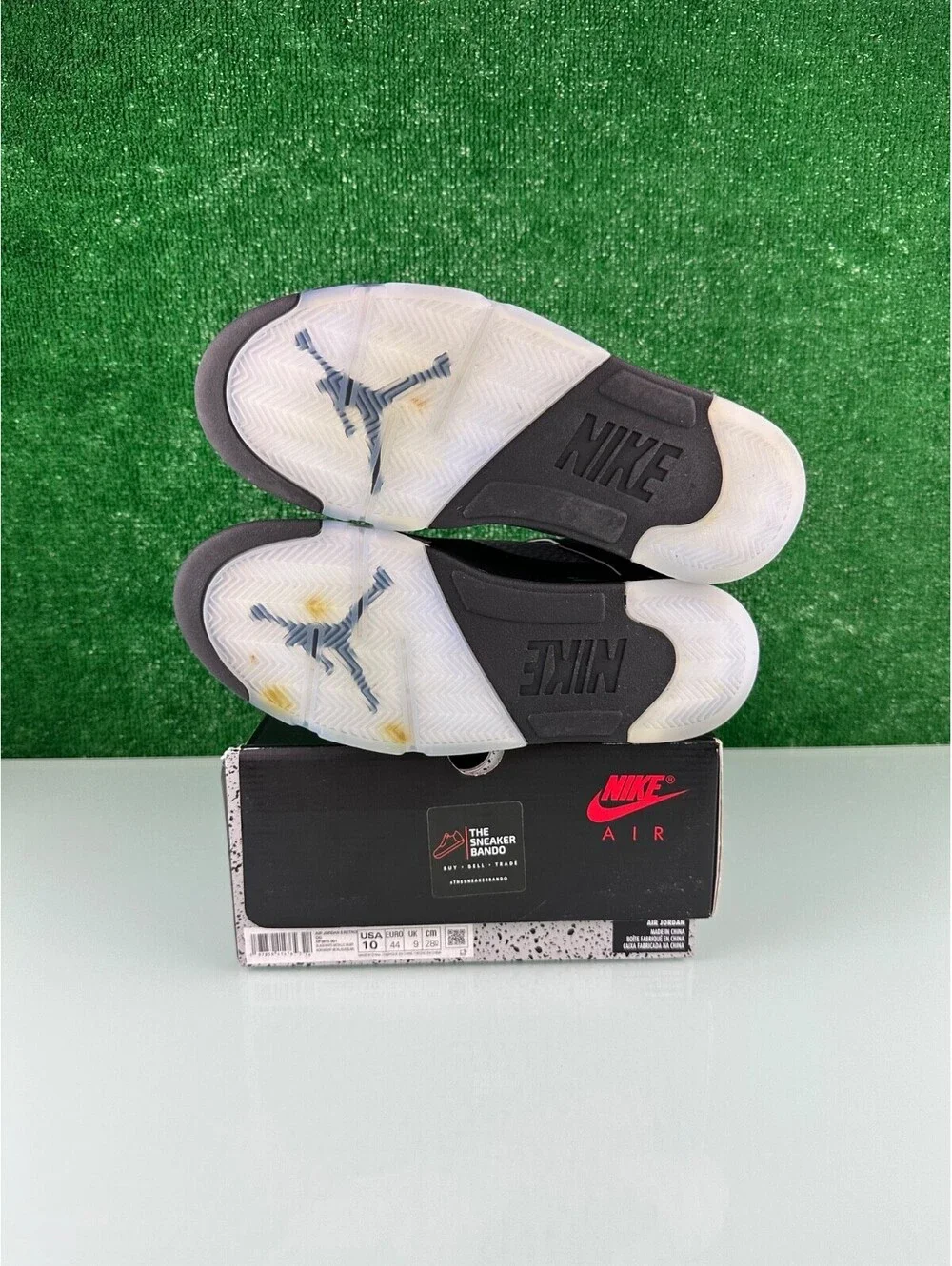 Size 10 - Air Jordan 5 Retro OG Black Metallic Reimagined (CLEAN!)